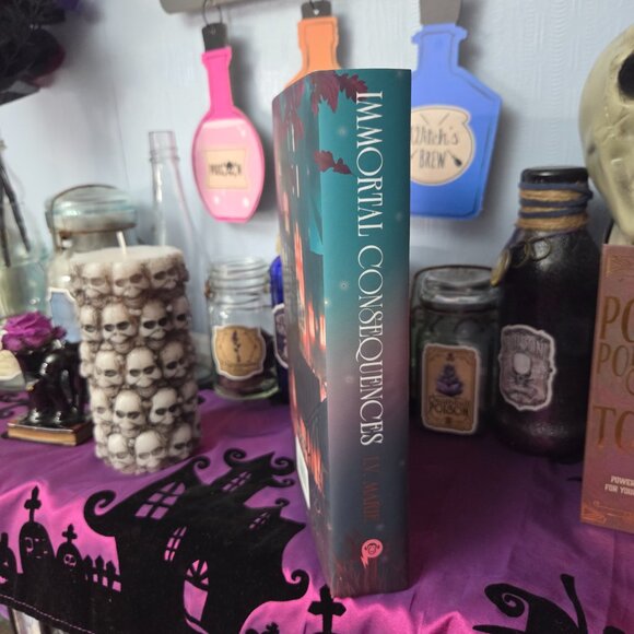 Immortal Consequences by I.V. Marie Fairyloot August 2025 Behind The Veil - Picture 4 of 10